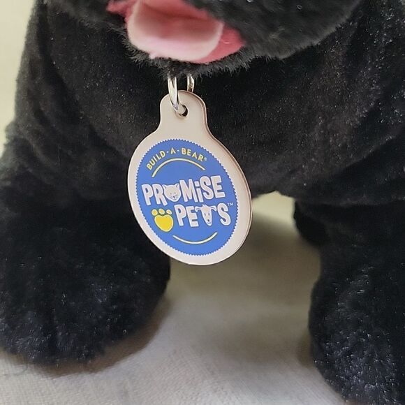 3 Build a Bear Plush, Promise Pets black puppy, Kitty, Brown Puppy - Picture 5 of 14